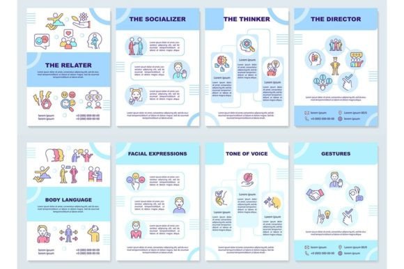 Communication Styles Brochure Templates: Essential Graphics for Graphic Templates