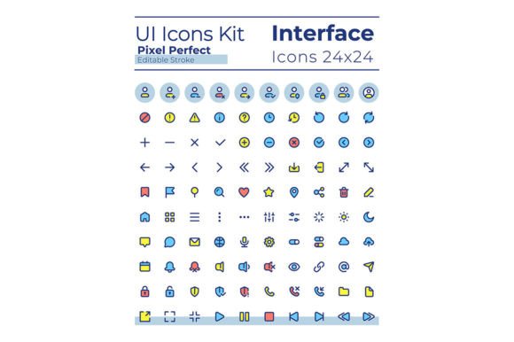 Comprehensible and Simple Looking Icons Graphics