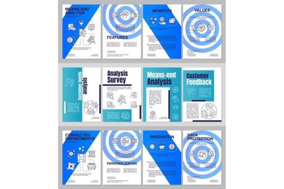 Customer Needs Brochure Template Set: Graphics & Graphic Templates Review