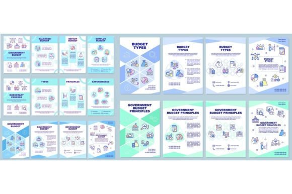 Government Budgeting Brochure Templates Graphics Review