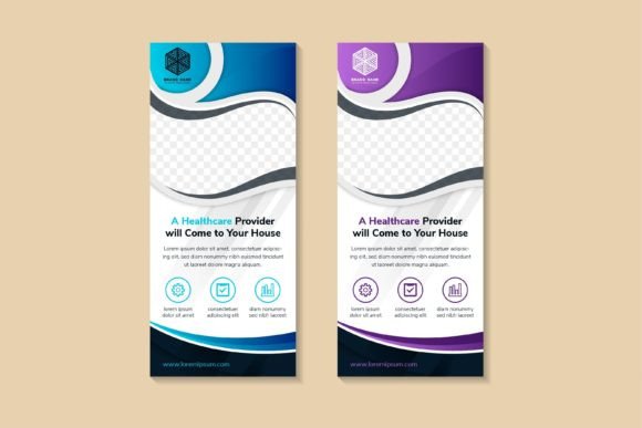 Healthcare Provider Vertical Banner: A Modern Graphics and Print Templates Review