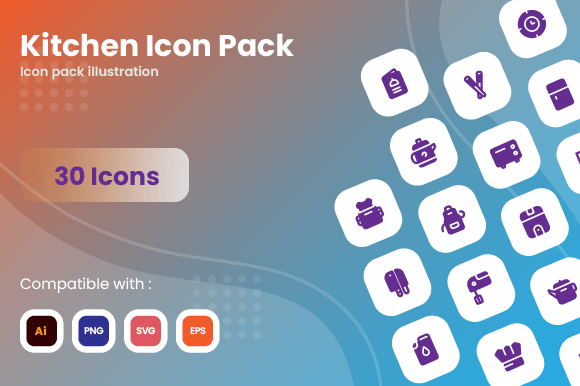 Kitchen Icon Pack Review for Embroidery