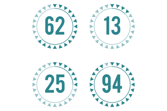 Progress Percentage Circle. Dashboard in Graphics and Illustrations